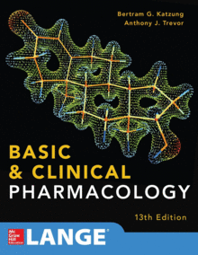 BASIC AND CLINICAL PHARMACOLOGY. 13TH EDITION