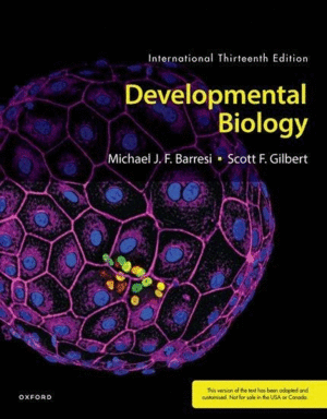 DEVELOPMENTAL BIOLOGY. 13TH EDITION