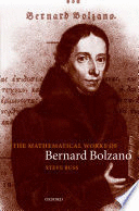 THE MATHEMATICAL WORKS OF BERNARD BOLZANO