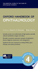 OXFORD HANDBOOK OF OPHTHALMOLOGY. 4TH EDITION
