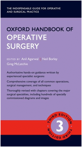 OXFORD HANDBOOK OF OPERATIVE SURGERY. 3RD EDITION