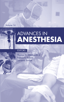 ADVANCES IN ANESTHESIA. VOLUME 2016
