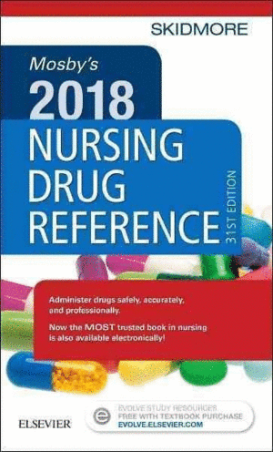 MOSBY´S 2018 NURSING DRUG REFERENCE, 31ST EDITION