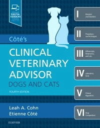 COTE´S CLINICAL VETERINARY ADVISOR. DOGS AND CATS (HARDBACK). 4TH EDITION
