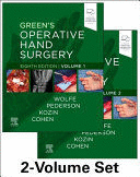 GREEN'S OPERATIVE HAND SURGERY. 2-VOLUME SET. 8TH EDITION