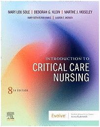 INTRODUCTION TO CRITICAL CARE NURSING. 8TH EDITION
