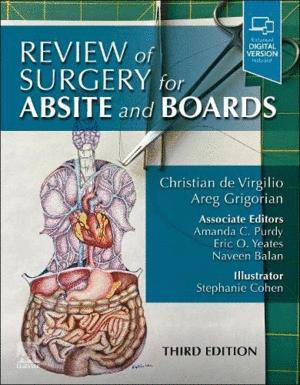 REVIEW OF SURGERY FOR ABSITE AND BOARDS. 3RD EDITION