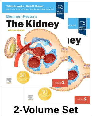 BRENNER & RECTOR'S THE KIDNEY (2 VOLUME SET). 12TH EDITION