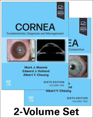 CORNEA, 2-VOLUME SET. 6TH EDITION