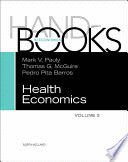 HANDBOOK OF HEALTH ECONOMICS. VOLUME 2