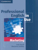 PROFESSIONAL ENGLISH IN USE MARKETING WITH ANSWERS