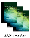 JUBB, KENNEDY & PALMER'S PATHOLOGY OF DOMESTIC ANIMALS, 6TH EDITION. 3-VOLUME SET