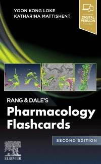 RANG & DALE´S PHARMACOLOGY FLASH CARDS. 2ND EDITION