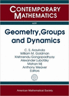 GEOMETRY, GROUPS AND DYNAMICS. VOLUME: 639