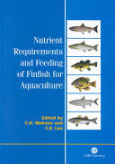 NUTRIENT REQUIREMENTS AND FEEDING OF FINFISH FOR AQUACULTURE