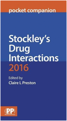 STOCKLEY'S DRUG INTERACTIONS POCKET COMPANION. 2016