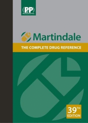 MARTINDALE: THE COMPLETE DRUG REFERENCE. 39TH EDITION. 2 VOLUME SET