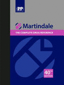 MARTINDALE THE COMPLETE DRUG REFERENCE, 2 VOLS. 40TH EDITION