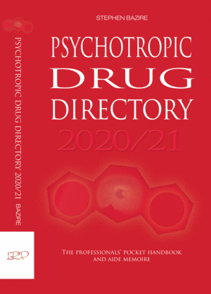 PSYCHOTROPIC DRUG DIRECTORY 2020/21. THE PROFESSIONALS' POCKET HANDBOOK AN AIDE MEMOIRE