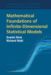 MATHEMATICAL FOUNDATIONS OF INFINITE-DIMENSIONAL STATISTICAL MODELS
