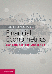 THE ELEMENTS OF FINANCIAL ECONOMETRICS