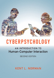 CYBERPSYCHOLOGY. AN INTRODUCTION TO HUMAN-COMPUTER INTERACTION. 2ND EDITION
