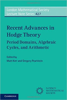 RECENT ADVANCES IN HODGE THEORY