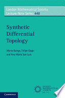 SYNTHETIC DIFFERENTIAL TOPOLOGY