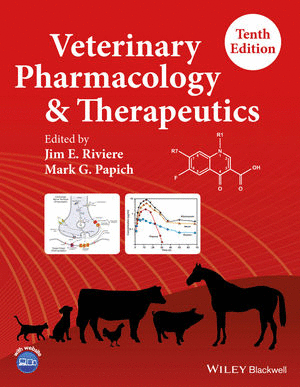 VETERINARY PHARMACOLOGY AND THERAPEUTICS. 10TH EDITION
