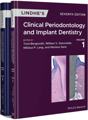 LINDHE'S CLINICAL PERIODONTOLOGY AND IMPLANT DENTISTRY (2 VOLUME SET). 7TH EDITION
