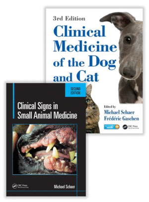 CLINICAL SIGNS IN SMALL ANIMAL MEDICINE 2ND EDITION + CLINICAL MEDICINE OF THE DOG AND CAT 3RD EDITION (PACK)