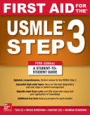 FIRST AID FOR THE USMLE STEP 3. 5TH EDITION
