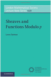 SHEAVES AND FUNCTIONS MODULO P