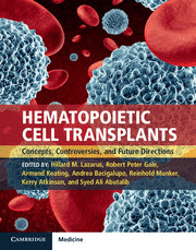 HEMATOPOIETIC CELL TRANSPLANTS. CONCEPTS, CONTROVERSIES AND FUTURE DIRECTIONS