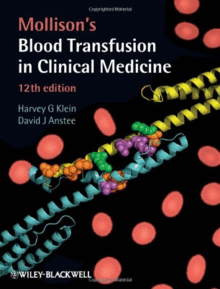 MOLLISON'S BLOOD TRANSFUSION IN CLINICAL MEDICINE. 12TH EDITION