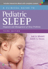 A CLINICAL GUIDE TO PEDIATRIC SLEEP. DIAGNOSIS AND MANAGEMENT OF SLEEP PROBLEMS
