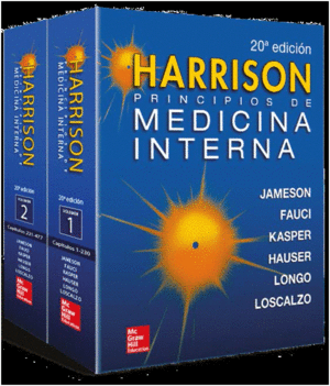 HARRISON PRINCIPIOS DE MEDICINA INTERNA 20ª EDICIÓN. 2 VOLÚMENES