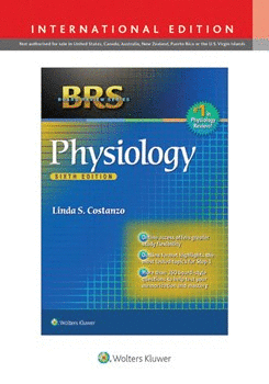 BRS PHYSIOLOGY. 6TH EDITION. (INTERNATIONAL EDITION)