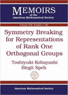 SYMMETRY BREAKING FOR REPRESENTATIONS OF RANK ONE ORTHOGONAL GROUPS. VOLUME: 238