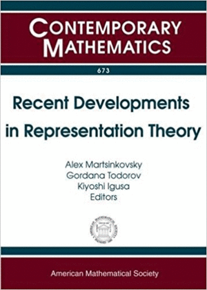 RECENT DEVELOPMENTS IN REPRESENTATION THEORY
