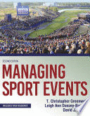MANAGING SPORT EVENTS. 2ND EDITION WITH WEB RESOURCE