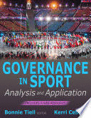GOVERNANCE IN SPORT. ANALYSIS AND APPLICATION. WITH WEB RESOURCE