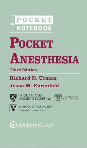 POCKET ANESTHESIA. 3RD EDITION