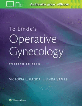 TE LINDE'S OPERATIVE GYNECOLOGY. 12TH EDITION