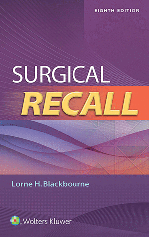 SURGICAL RECALL, INTERNATIONAL EDITION. 8TH EDITION