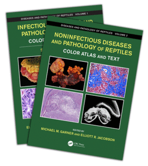 DISEASES AND PATHOLOGY OF REPTILES. COLOR ATLAS AND TEXT (2 VOLUME SET)