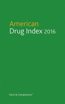 AMERICAN DRUG INDEX 2016
