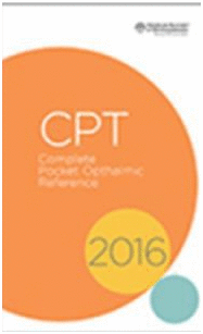 2016 CPT COMPLETE POCKET OPHTHALMIC REFERENCE
