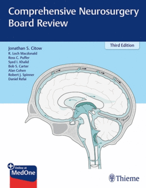 COMPREHENSIVE NEUROSURGERY BOARD REVIEW + ONLINE AT MEDONE. 3RD EDITION