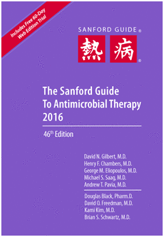 THE SANFORD GUIDE TO ANTIMICROBIAL THERAPY 2016 (POCKET EDITION)